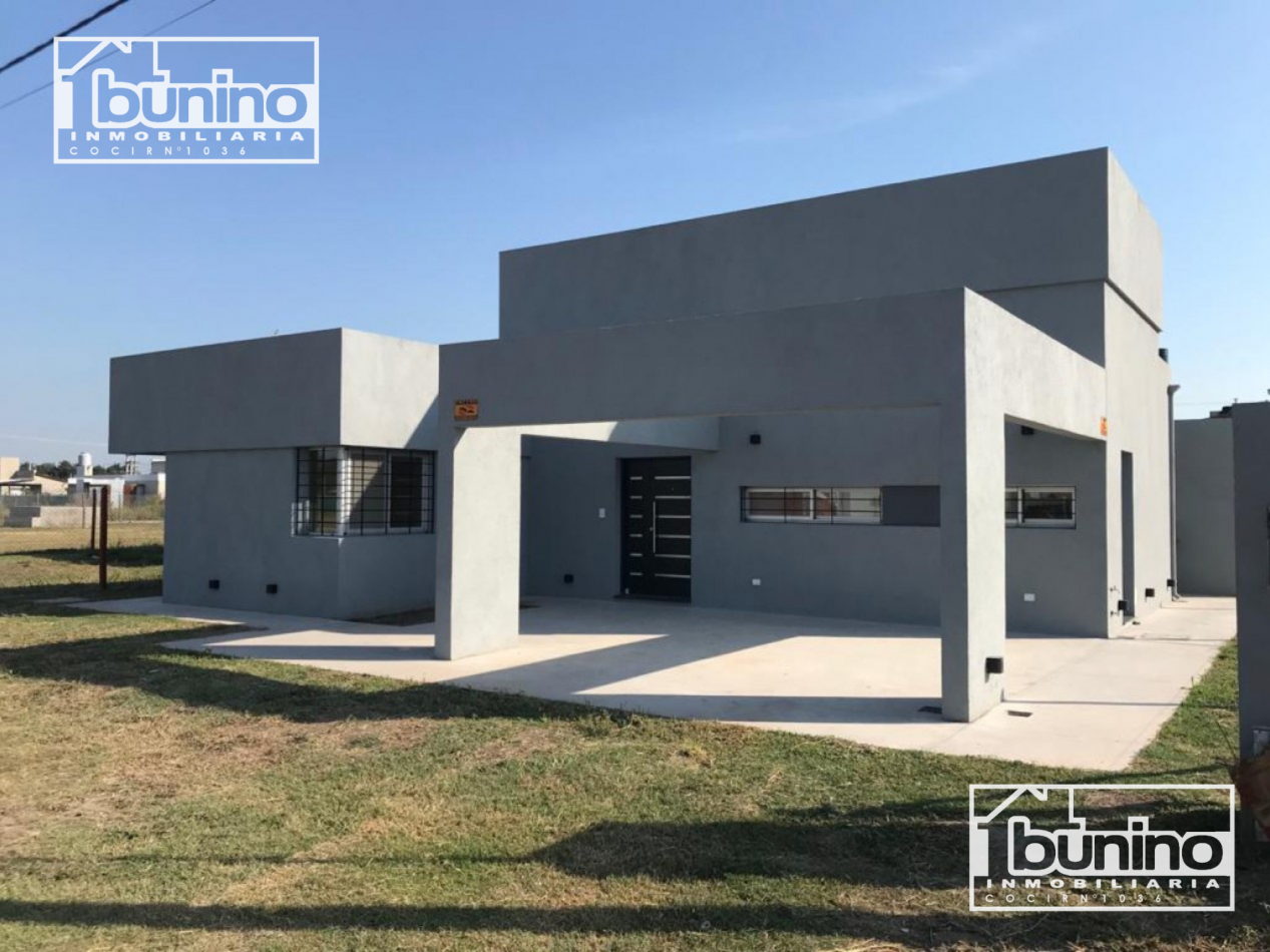 Casa en venta en Ibarlucea, 2 dorm. - APTA CREDITO, A ESTRENAR 